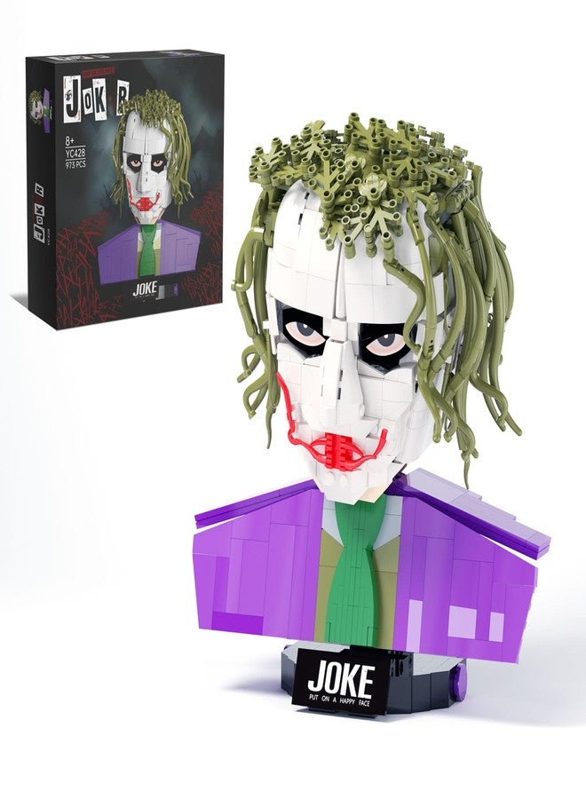 TOY PLAYER Clown Prince of Crime Building Set, Compatible with Lego for Adults, Display Collectible Decoration Set for Joke Avid Fans - Image 1